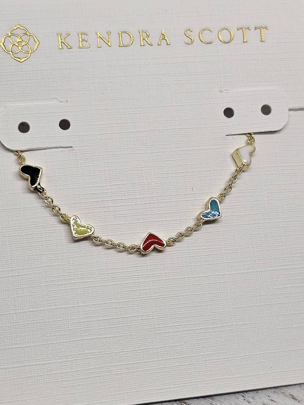 Kendra Scott Haven Heart Chain Bracelet